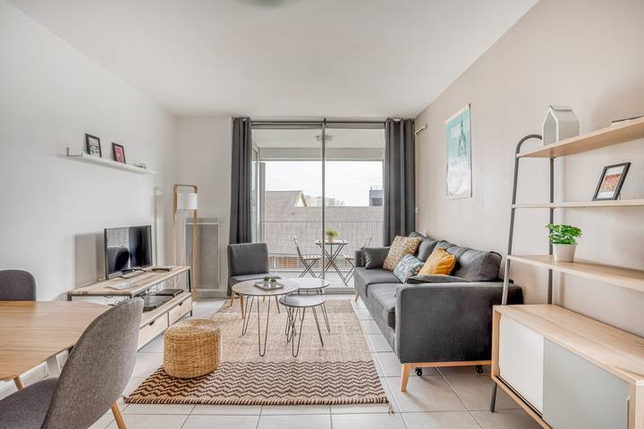 Appartement de vacances pour 4 personnes, avec Balcon