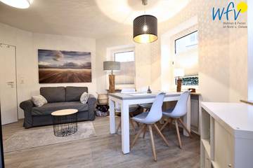 Ferienwohnung für 3 Personen, mit Terrasse auf Wangerooge