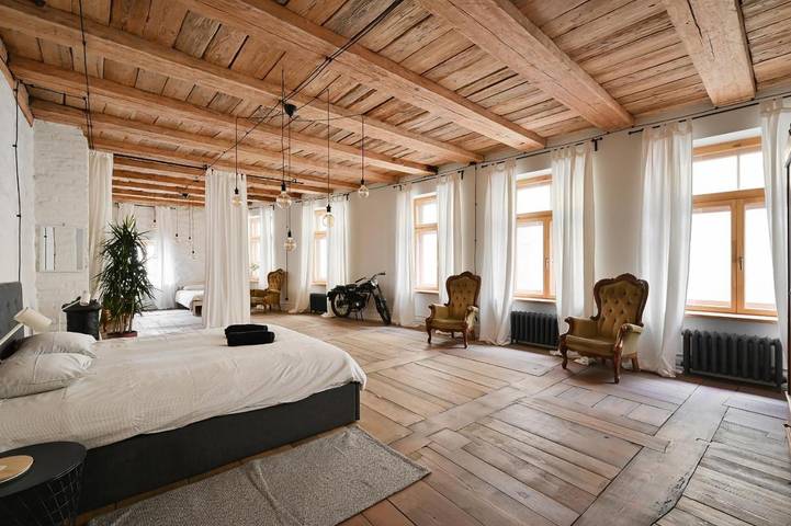 Vakantiewoning voor 6 personen, met uitzicht in Riga