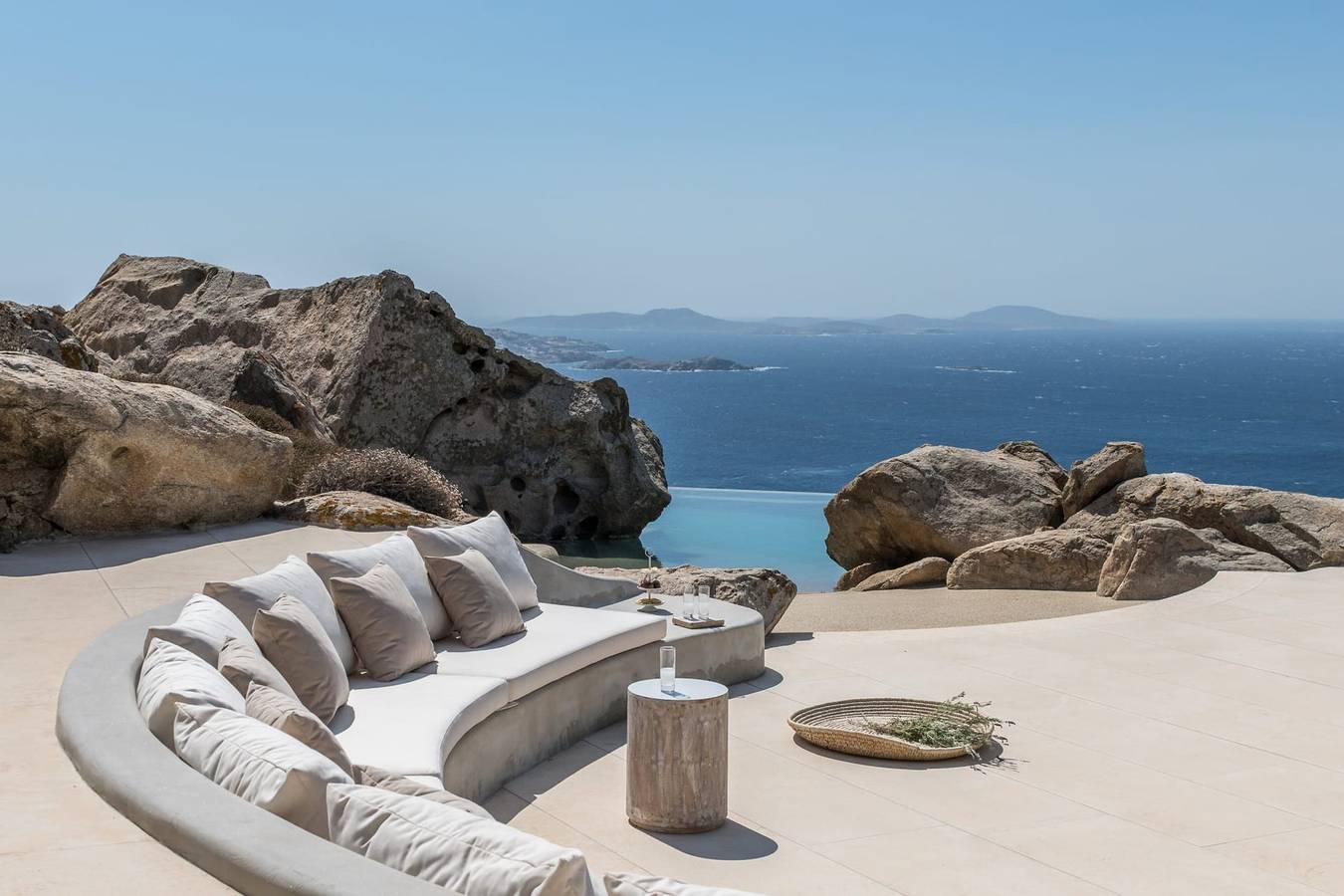 Exquisite Mykonos Villa | Villa Mare Azzurro | 8 Bedrooms | Panoramic Sea Views in Agios Stefanos, Mykonos