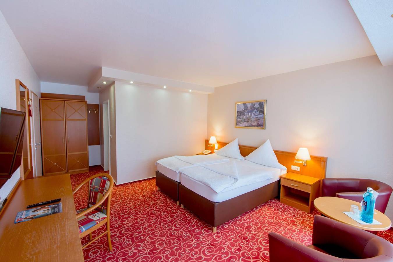 Doppelzimmer Classic in Bad Kreuznach, Río Nahe