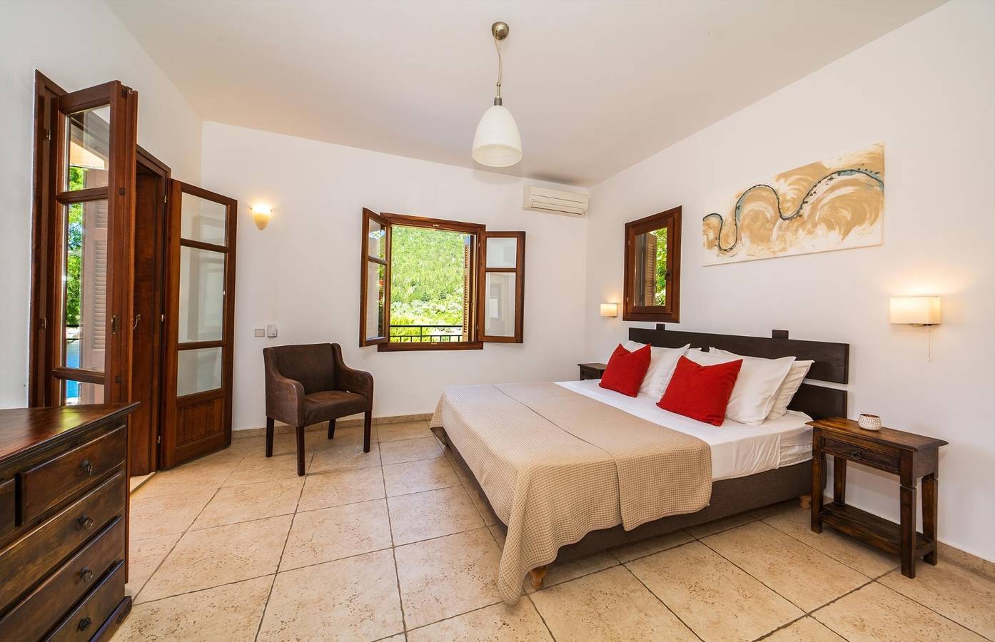 1 Bedroom Villa with Kefalonia Views and Beach Path near Stavros in Greece