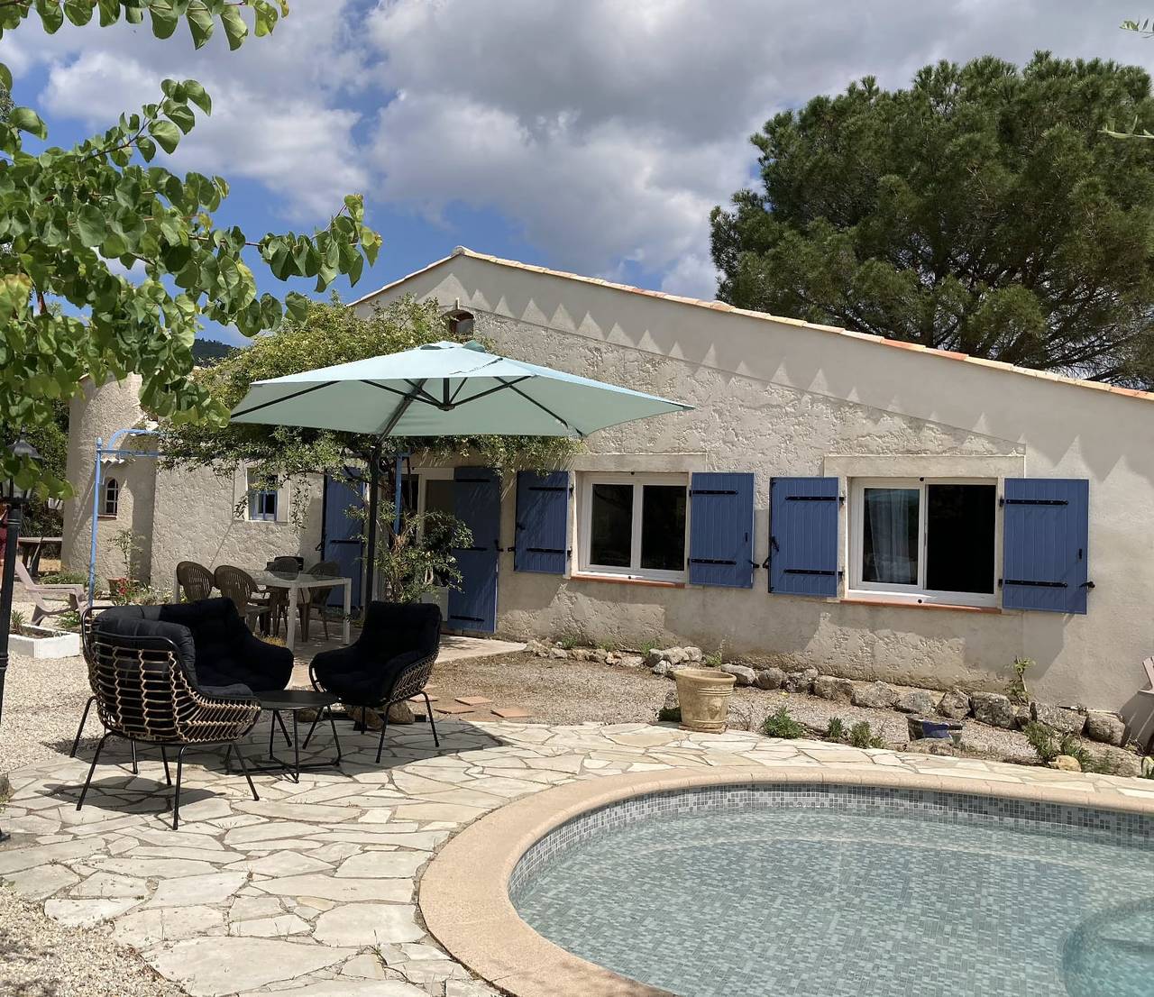 Villa Le Rocher in Le Plan-de-la-Tour, Mittelmeerküste (Frankreich)