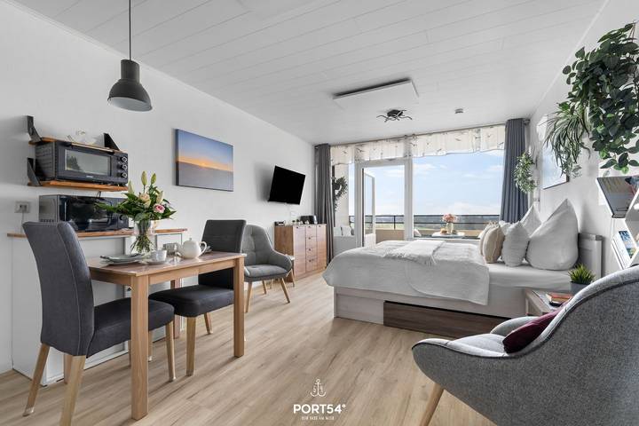 Ferienwohnung für 2 Personen, mit Balkon in Kieler Woche