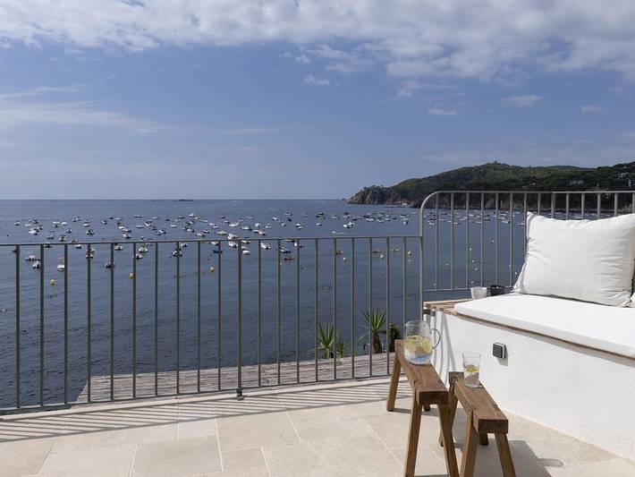 Casa de huéspuedes para 8 personas, con Balcón/Terraza en Palafrugell
