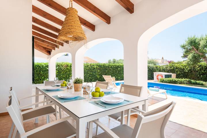 Location de vacances pour 6 personnes, avec terrasse et jardin à Binibeca - 4