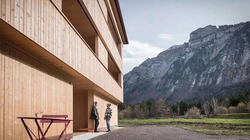 Gîte pour 4 personnes, avec balcon et sauna à Mellau - 2