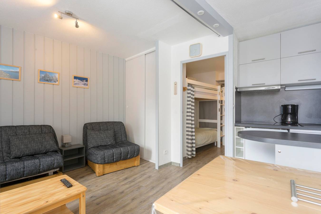 Appartement entier, Le Chamois - A 20 m des pistes ! in Saint-Martin-de-Belleville, Les Trois Vallées