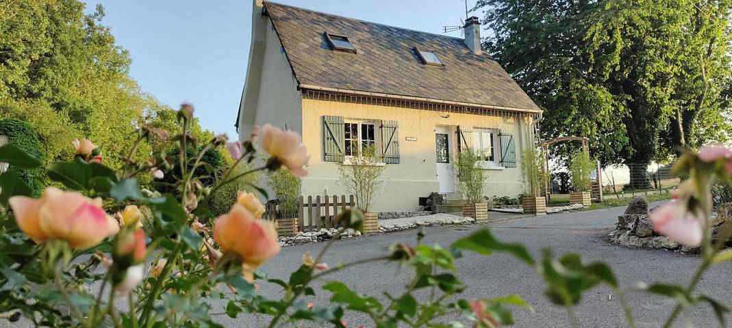 Gîte pour 4 personnes, avec terrasse et jardin dans Oise