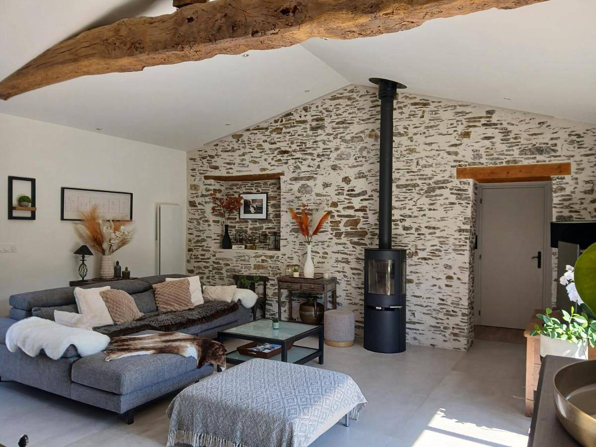 Appartement entier, La villa du pressoir, classé 3 étoiles meublé de tourisme in Le Pallet, Région de Nantes