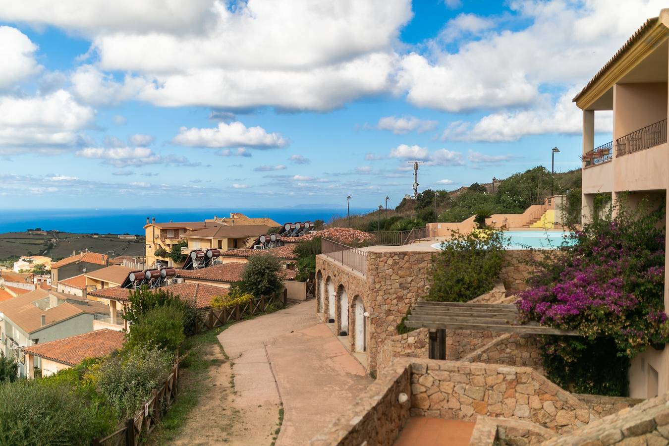 Ganze Wohnung, Apartment 14' mit Meerblick, Wlan und Klimaanlage in Trinità d'Agultu e Vignola (Borgo), Trinità d'Agultu e Vignola und Umgebung