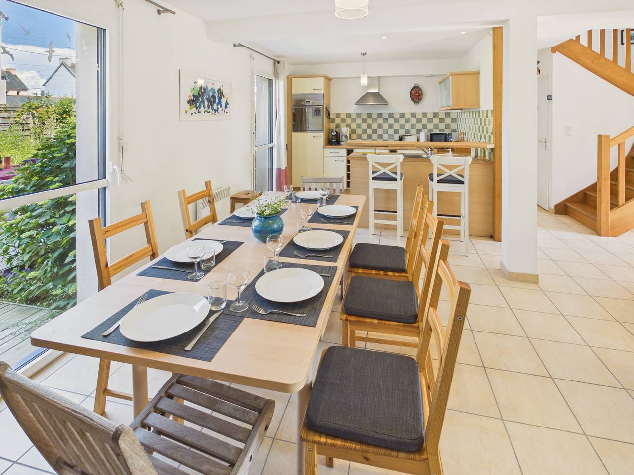 Maison avec jardin verdoyant • 7 couchages in Guilvinec, Côte de Cornouaille