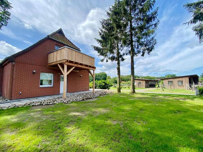 Ferienwohnung für 4 Personen, mit Balkon und Ausblick in Bad Fallingbostel