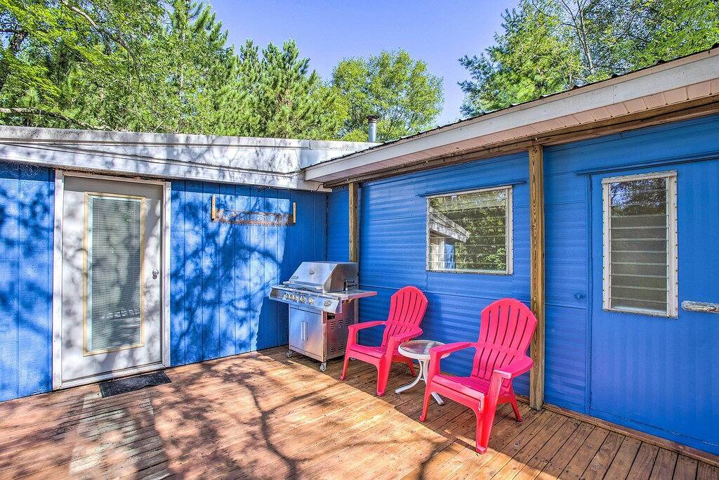 Little Manistee Riverfront Cabin w/ Fire Pit! in Lake County (MI)