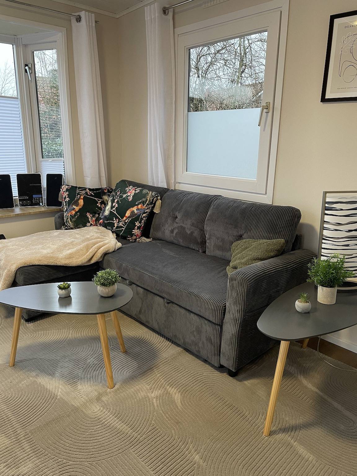 Tinyhouse 'Marla Am See' mit privater Terrasse, Garten und Wlan in Thülsfelder Stausee, Garrel