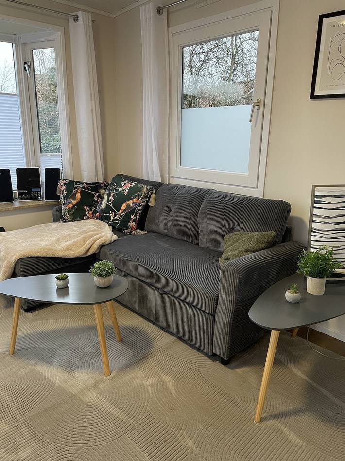 Ferienhaus für 3 Personen, mit Garten und Balkon, mit Haustier am Thülsfelder Stausee - 3