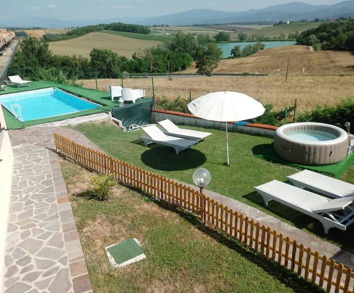 Chambre d’hôte pour 2 personnes, avec piscine ainsi que vue et jardin, animaux acceptés à Barberino di Mugello - 4