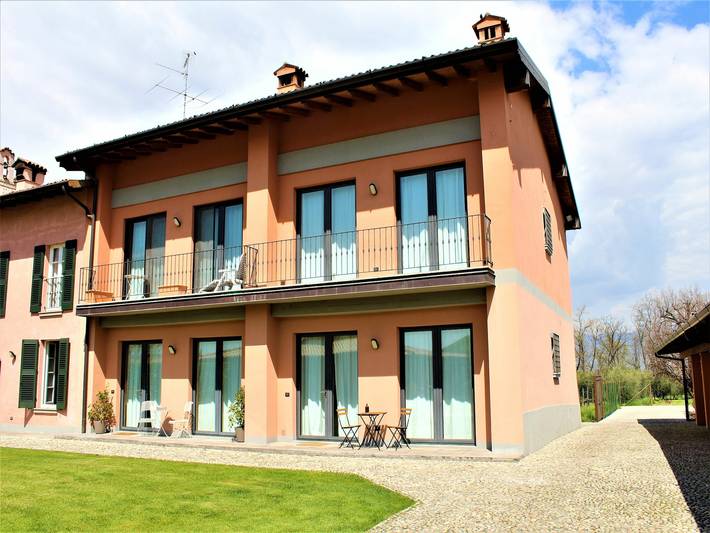 Appartamento vacanze per 5 persone, con Balcone e Giardino nonché Piscina in Franciacorta