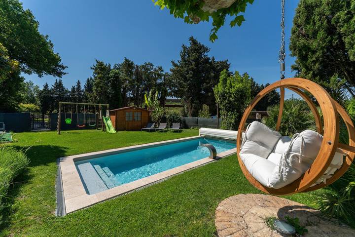 Appartement de vacances pour 4 personnes, avec Jardin