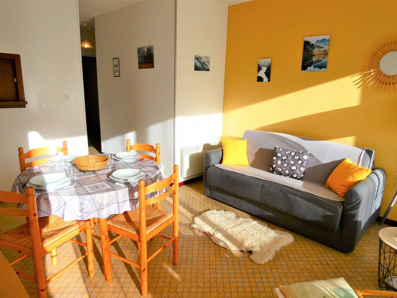 Apartamento entero, Cómodo T2 para 4 con parking en St Lary Soulan in Saint-Lary-Soulan, Parque nacional de los Pirineos