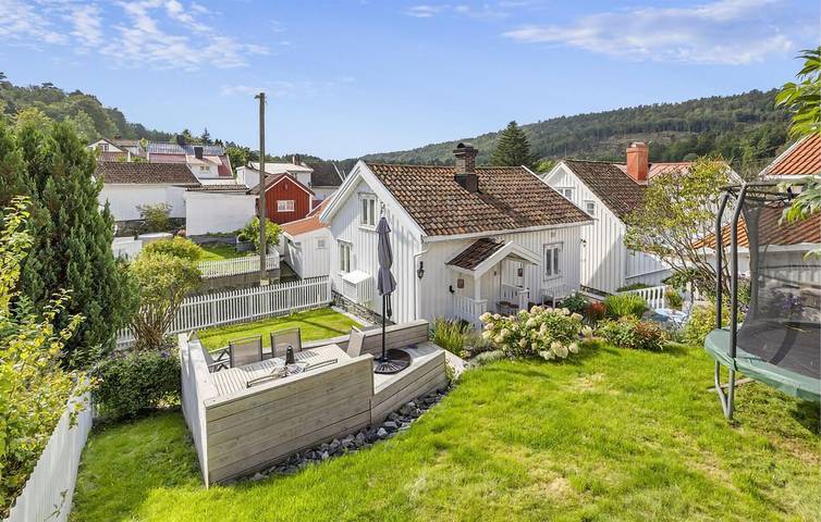 Ferienhaus für 5 Personen, mit Garten und Terrasse in Tvedestrand