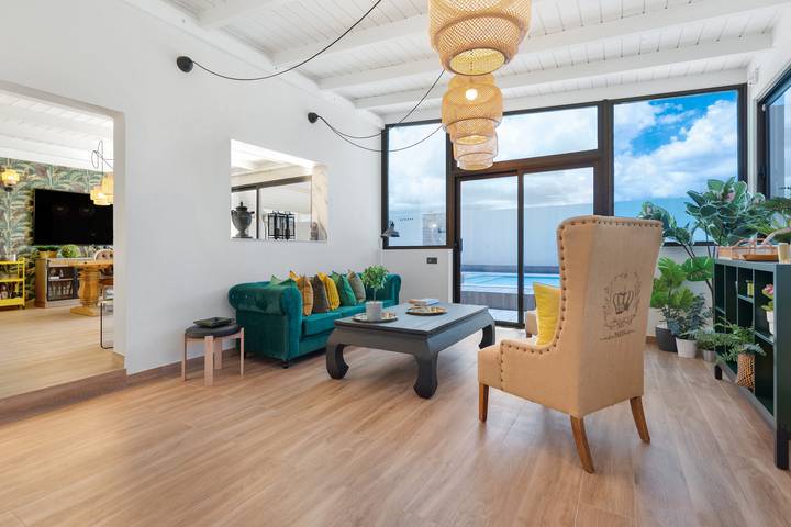 Casa rural para 6 personas, con jardín en Puerto del Rosario - 4