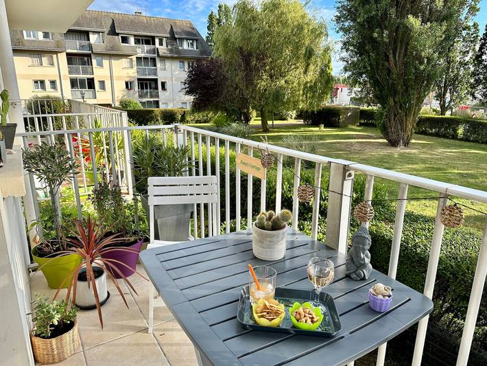 Vakantiewoning voor 4 personen, met Balkon in Cabourg