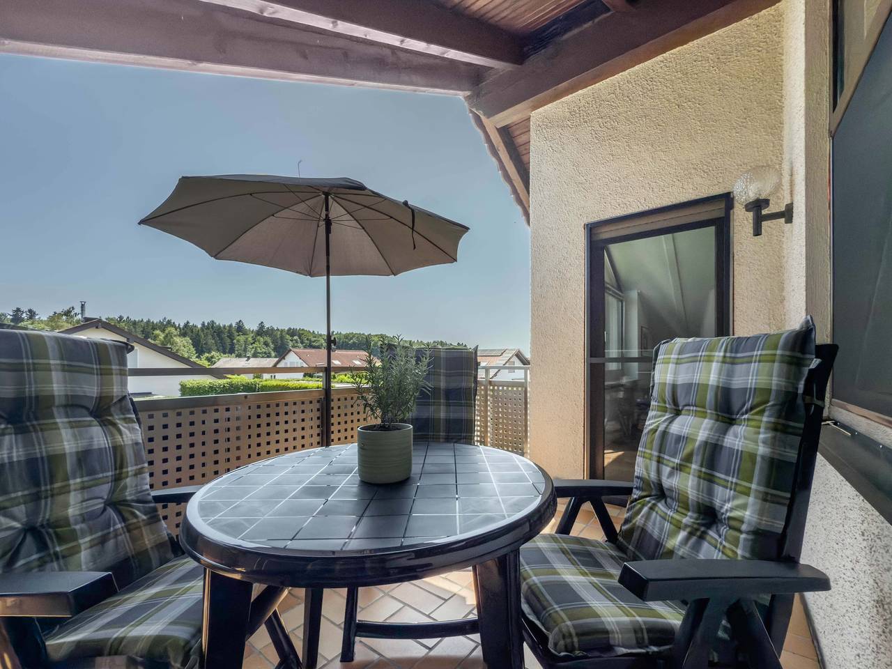 Ganze Wohnung, Ferienwohnung 'Siebert' mit Balkon und Wi-Fi in Aulendorf, Region Bodensee-Oberschwaben