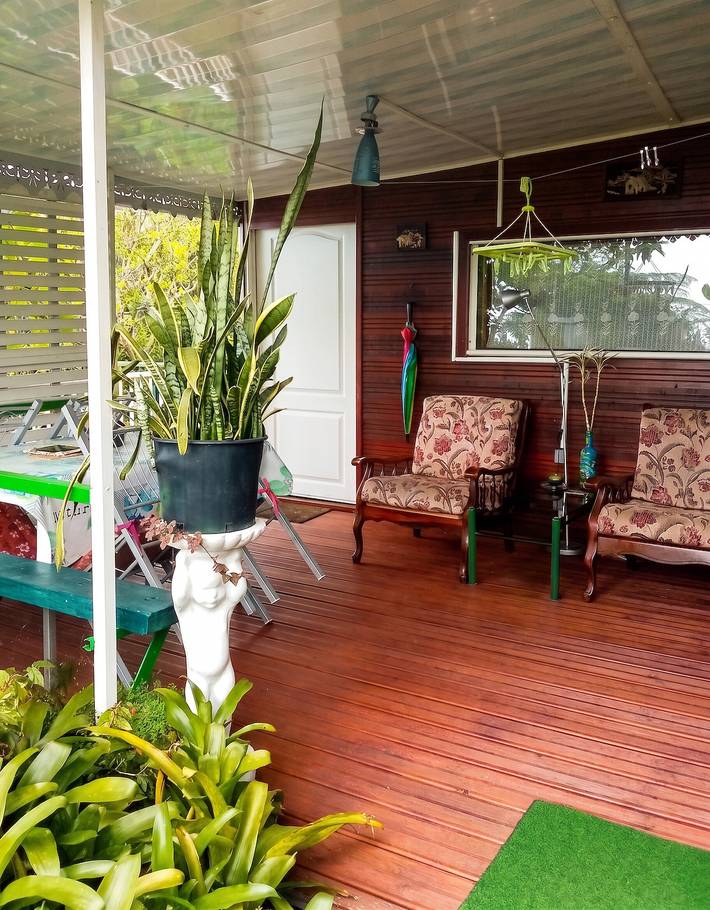 Gemütliches Chalet in Les Makes mit Terrasse und Parkplatz inklusive in Les Makes, Saint-Louis