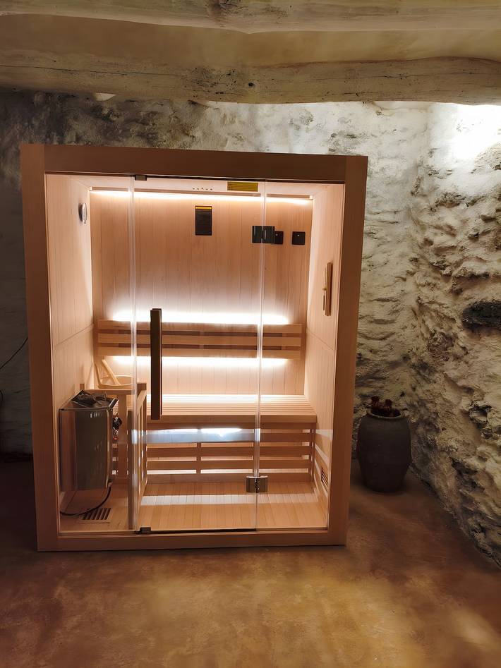 Casa rural para 4 personas, con sauna y balcón en La Taha