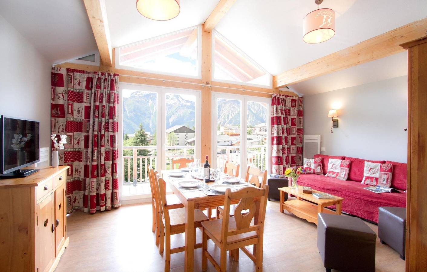 Appartement entier, Résidence L'Ours Blanc 2p4p in Vénosc, Les Deux Alpes