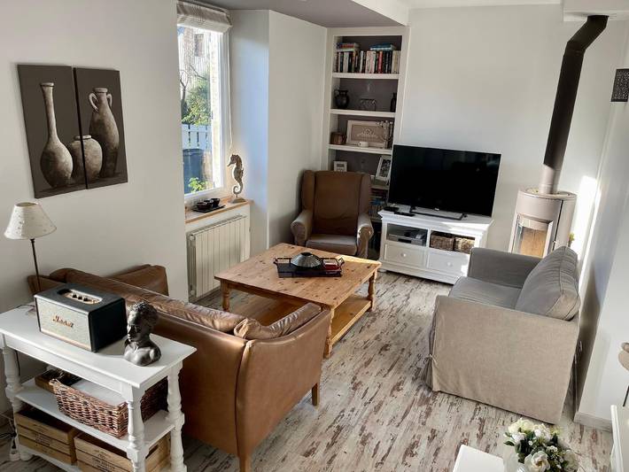 Strandhaus für 2 Personen, mit Terrasse und Garten in Frankreich - 3