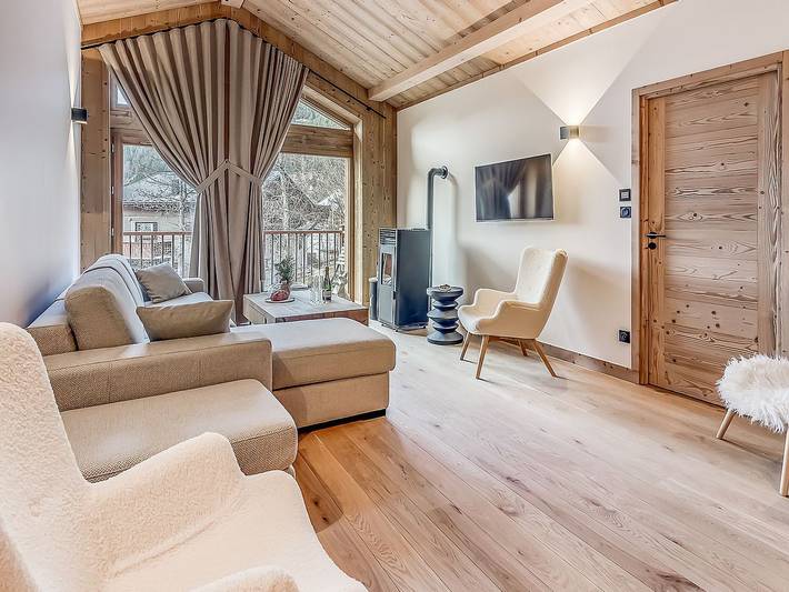 Ganze Wohnung, Champagny-en-Vanoise - Gemütliche Whg für 8, 3 Zim, mit Wifi in Champagny-en-Vanoise, Vanoise-Massiv