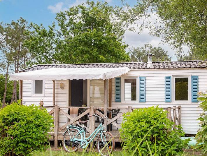 Mobil home pour 6 personnes, animaux acceptés dans Parc naturel régional du Vexin Français - 4
