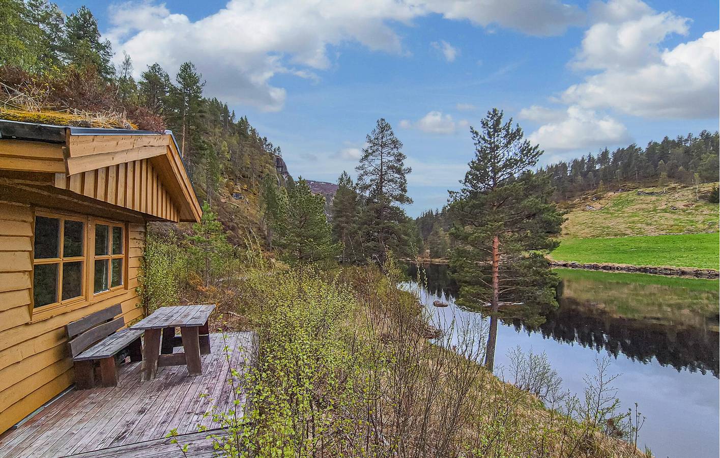 Vakantiehuis voor 4 personen met uitzicht in Sirdal