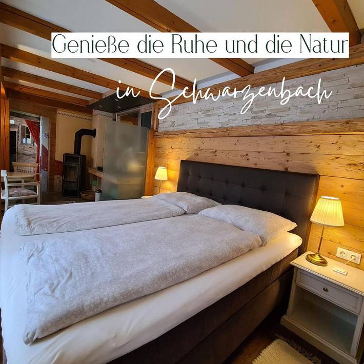 Ferienhaus für 4 Personen, mit Ausblick und Garten