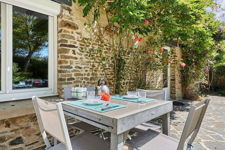Maison de vacances pour 4 personnes, avec jacuzzi et jardin