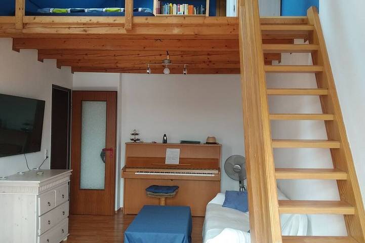 Ferienwohnung für 2 Personen, mit Balkon und Terrasse