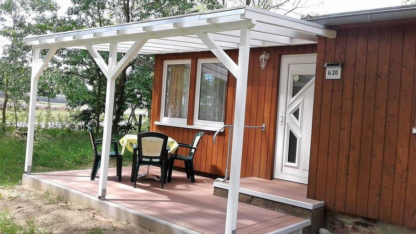 Ferienhaus für 3 Personen, mit Terrasse und Garten in Region Oder - Spree