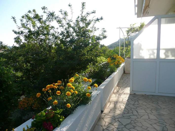 Maison d’hôte pour 6 personnes, avec Balcon et Terrasse ainsi que Jardin et Vue à Orebić