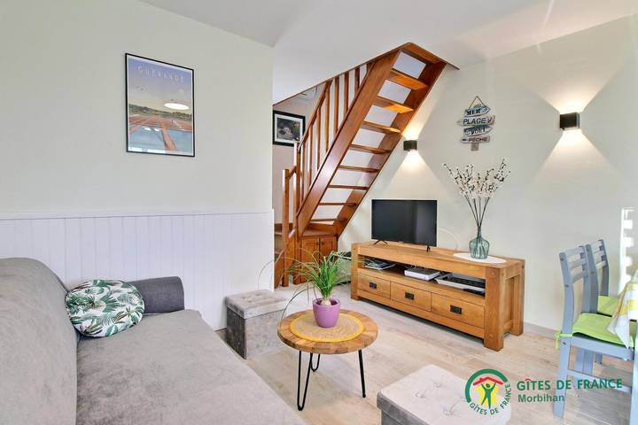 Gîte pour 3 personnes, avec jardin et terrasse, animaux acceptés à Férel - 4