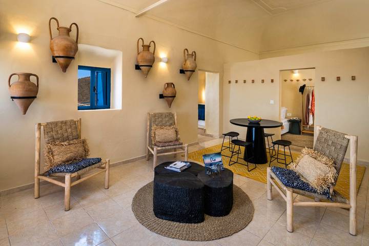 Ferienhaus für 4 Personen mit Garten in Akrotiri, Santorin