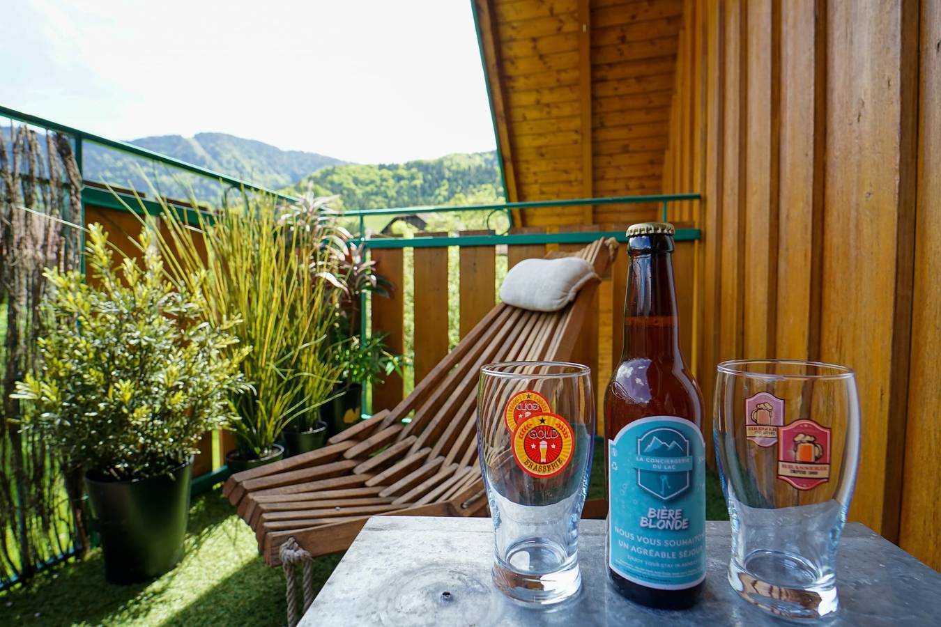 Ganze Ferienwohnung, Ferienwohnung für 6 Personen mit Balkon in Giez, Parc naturel régional du Massif des Bauges