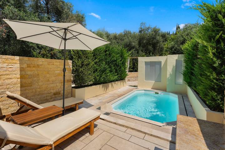 Appartement de vacances pour 4 personnes, avec jardin