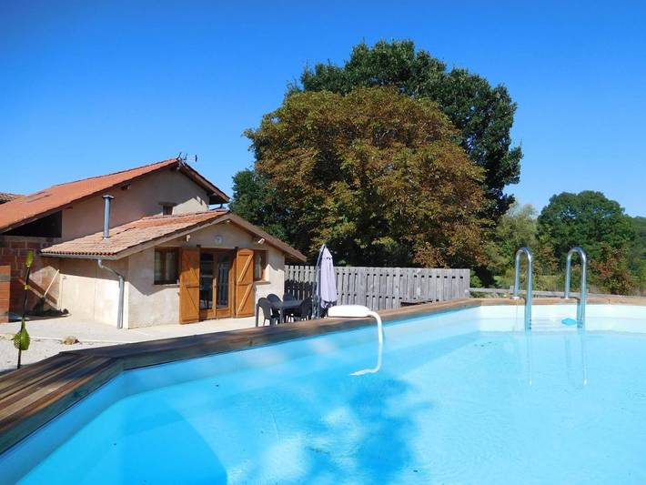 Maison de vacances pour 13 personnes, avec Terrasse et Jardin ainsi que Piscine et Vue
