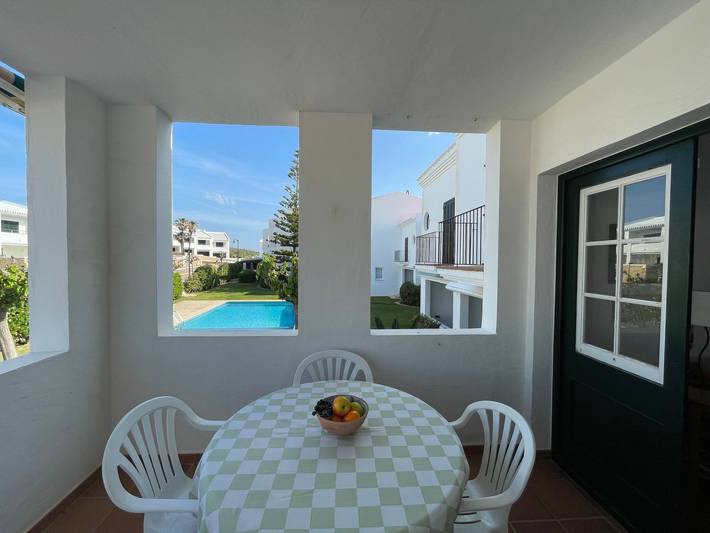Entire apartment, Holiday apartment for 4 people with garden in Fornells, Es Mercadal