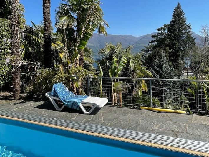 Ferienwohnung für 4 Personen, mit Pool und Garten in Brissago - 2