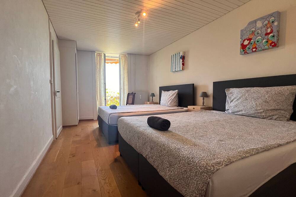 Ganze Wohnung, La Vigne - 3.5 Zi Apt mit grosser Terrasse in Chailly-Montreux, Montreux