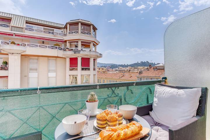 Gîte pour 2 personnes, avec balcon dans Place Massena - 3