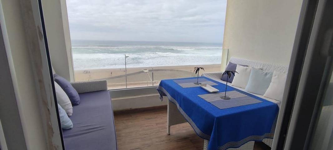 Gîte pour 4 personnes, avec terrasse et vue, animaux acceptés dans Mehdia